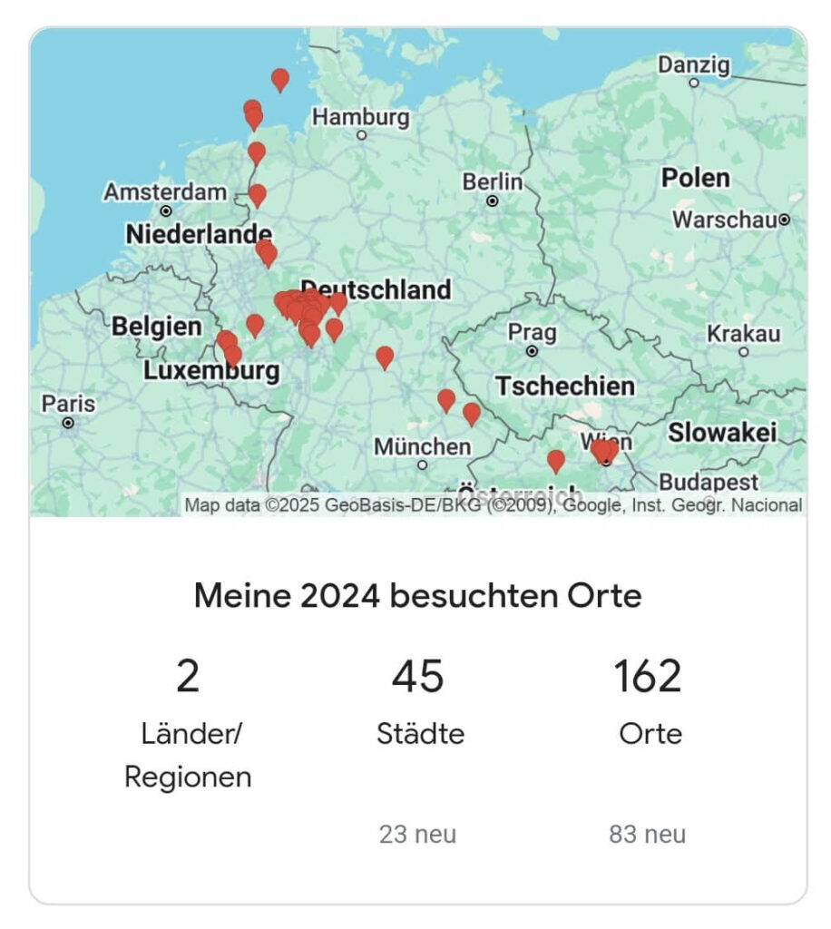 162 Orte besucht 