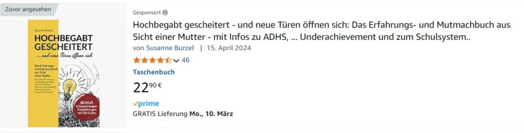 Amazon Ads schalten