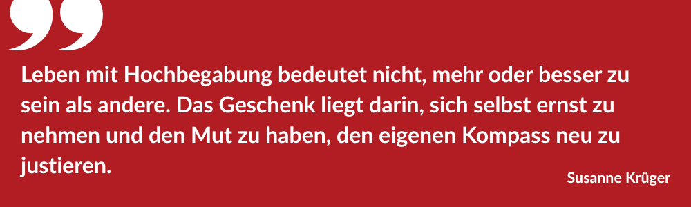 Susanne Krüger Hochbegabung