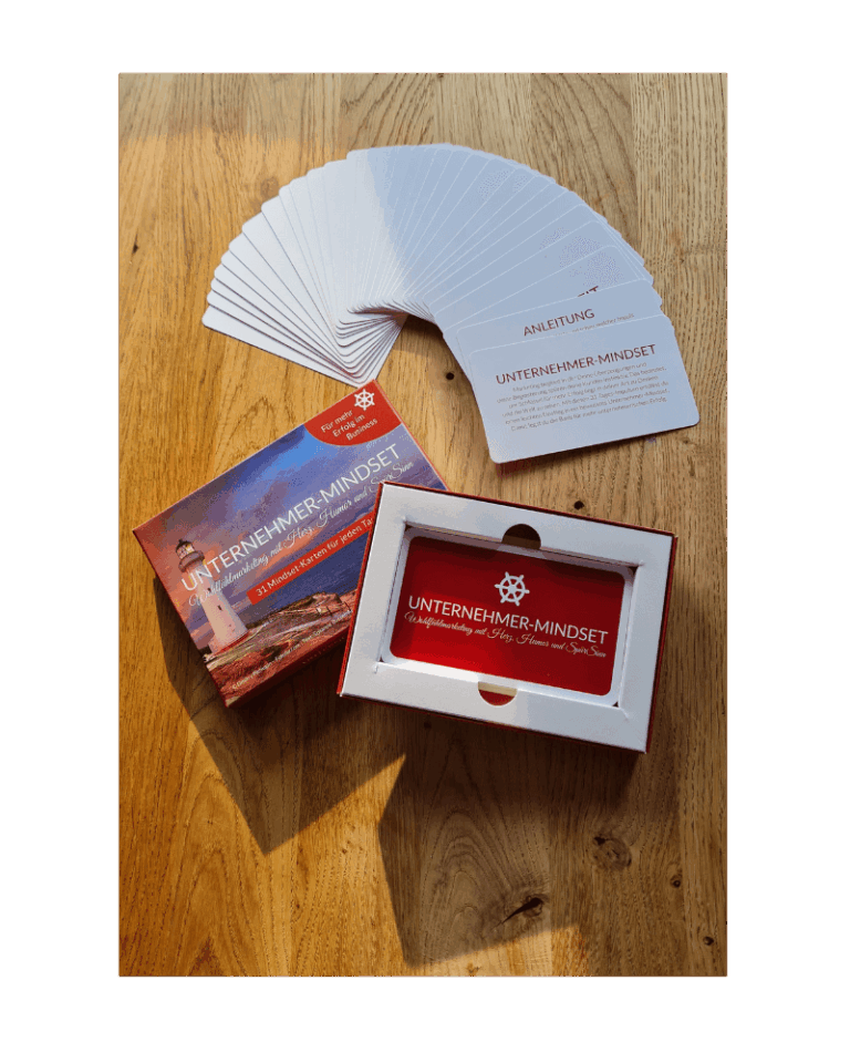 Unternehmer-Mindset-Kartenset