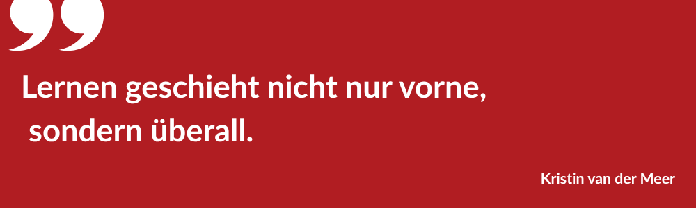 Zitat Kristin van der Meer KI in der Schule