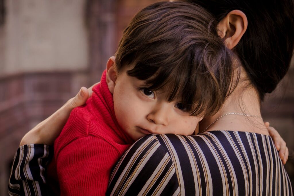 Eltern geben Sicherheit in der Erziehung