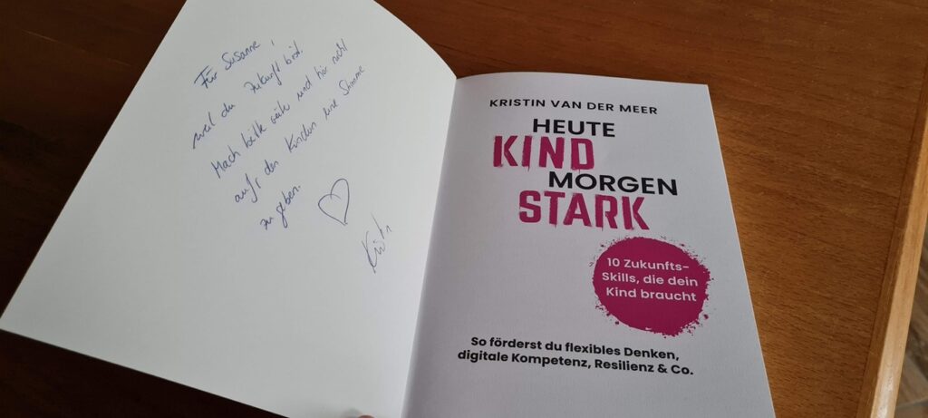 Widmung von Kristin van der Meer