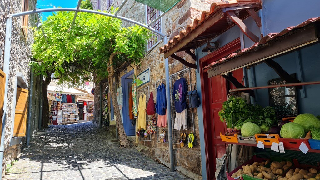Altstadt in Molivos