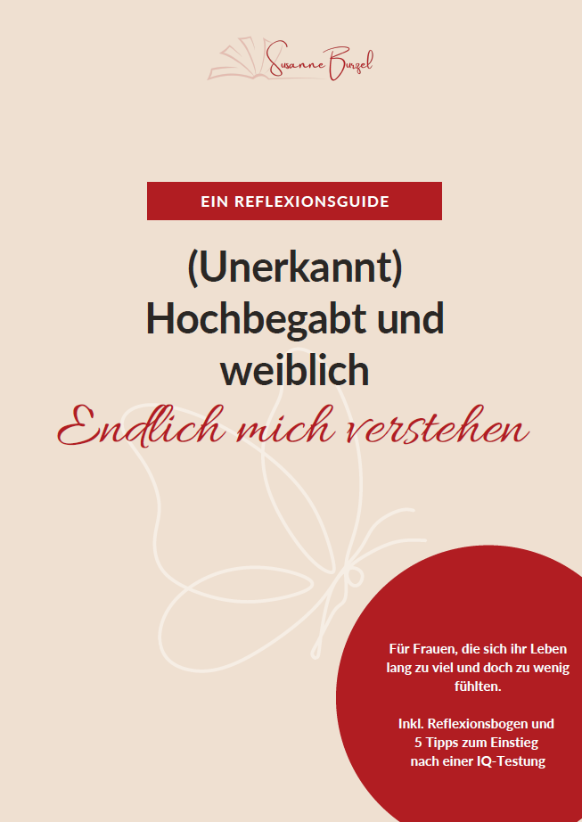 Hochbegabt und weiblich – Reflexionsguide von Susanne Burzel