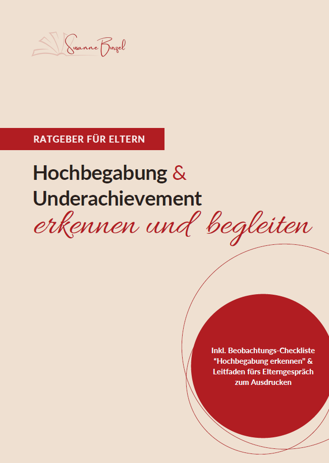Ratgeber Eltern Hochbegabung und Underachievement