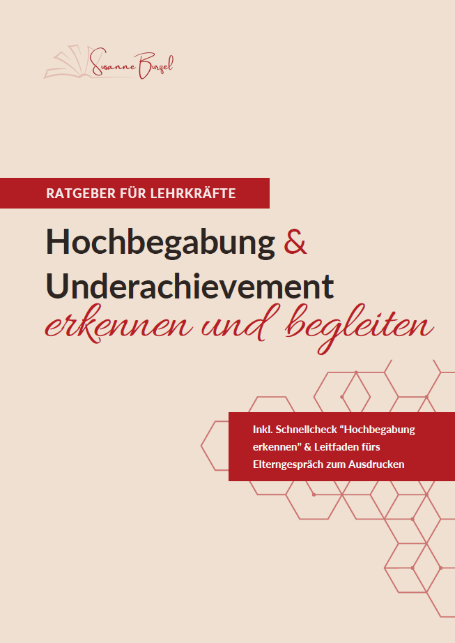 Ratgeber Lehrkräfte Hochbegabung und Underachievement