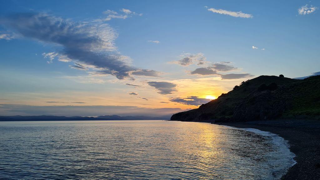 Sonnenuntergang Lesbos