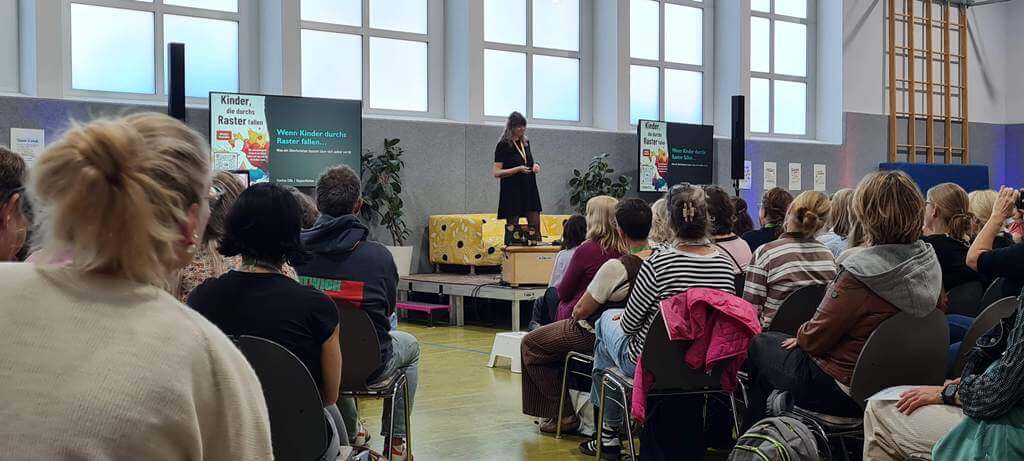 Corina Elfe von Kapierfehler bei vision@schule 2.0 Wetzlar 2026