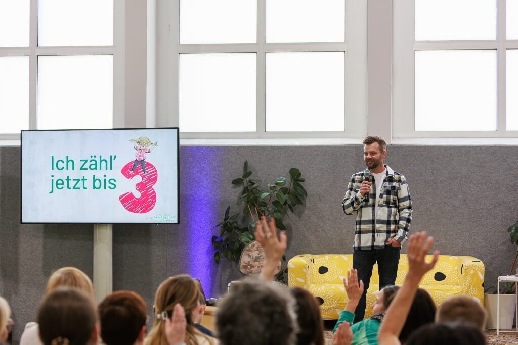 Raphael Kirsch von einfach krisenfest bei vision@schule 2.0 Wetzlar 2026